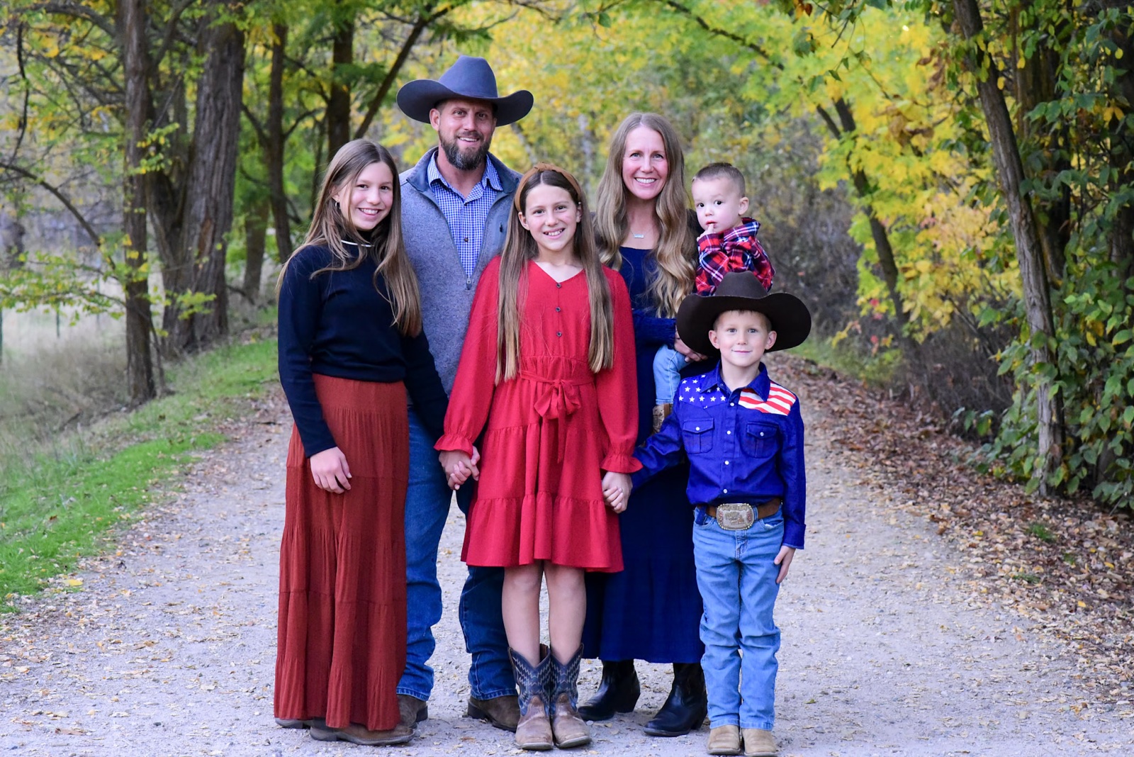 The Fitzgerald family, the family behind Nostalgic Paver Systems in Boise, Idaho